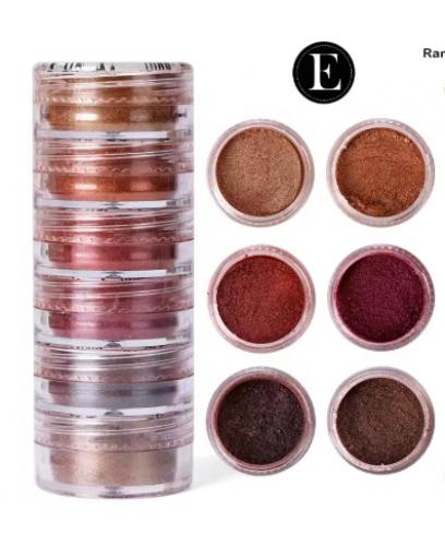 Afwerking Pigment Poeder Parelmoer I Brons Bruin - Polymeerklei