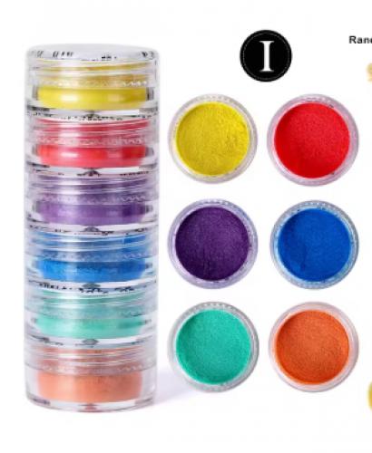Afwerking Pigment poeder Parelmoer E - Polymeerklei / Boetseerklei