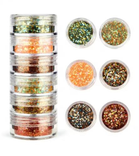 Afwerking Glitter Poeder C3 Oranje/Goud - Decoratie Polymeerklei