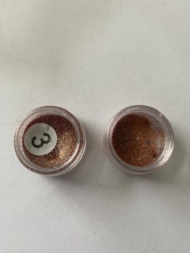 Afwerking Glitter Poeder 3 Brons - Polymeerklei / Boetseerklei