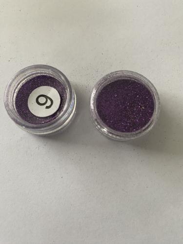 Afwerking Glitter Powder 5 paars - Polymeerklei / Boetseerklei