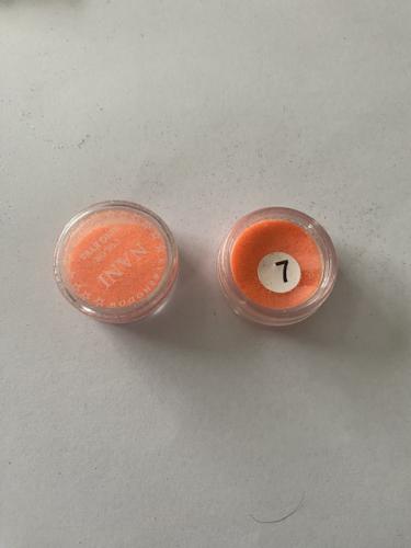 Afwerking Glitter Poeder 7 Neon Oranje - Polymeer & Boetseerklei
