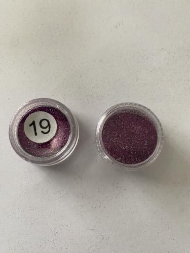 Afwerking Glitter Powder 19 paars - Polymeerklei / Boetseerklei