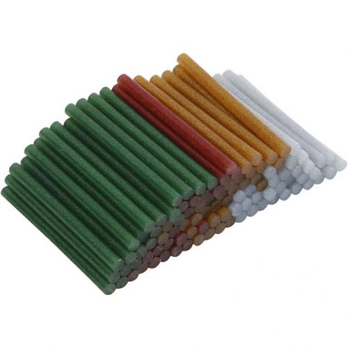 Creativ Company - CC Lijmpistool Vullingen Glitter Mini Kerst, l: 10cm d: 7mm 100 stuks | GoedkoopsteHobby