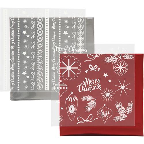 Creativ Company - CC Deco Folie 15x15 cm Kerst 2 stuks | GoedkoopsteHobby