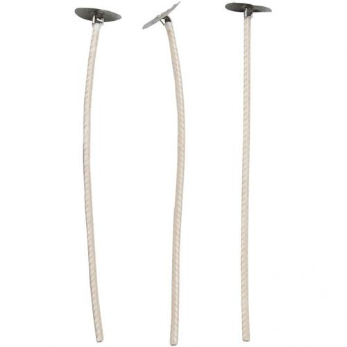 Creativ Company - CC Waxed Candle Wicks 10 cm 50 pieces | GoedkoopsteHobby