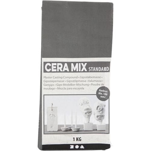 Creativ Company - CC Cera-Mix Standaard Gipsgietmix 1000 gr Wit | GoedkoopsteHobby