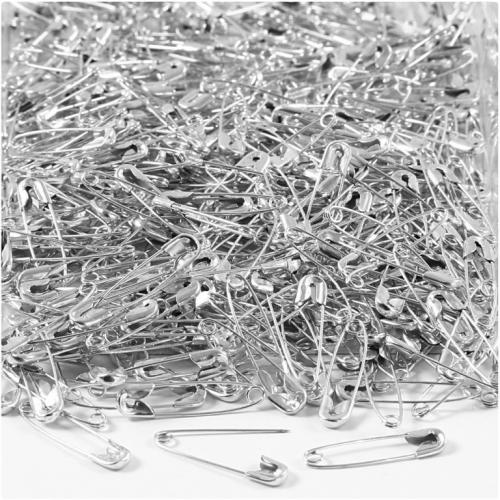 Creativ Company - CC Veiligheidsspelden 22 mm 500 stuks Zilver | GoedkoopsteHobby
