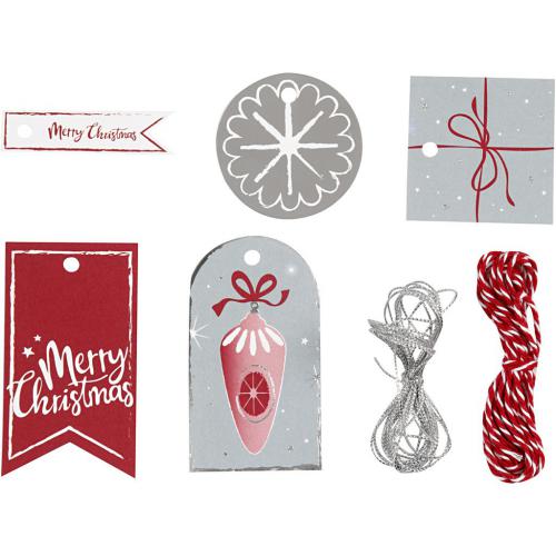 Creativ Company - CC Geschenkanhänger Set Weihnachten 6-teilig | GoedkoopsteHobby