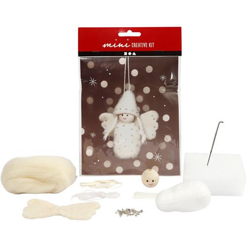 Creativ Company - CC Mini Creative Kit Schattige Kerstengel 10 cm | GoedkoopsteHobby