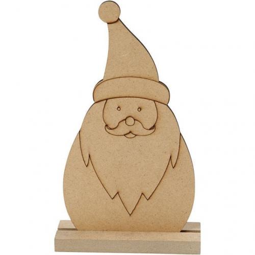 Creativ Company - CC MDF Staande Kerstman 15 cm | GoedkoopsteHobby