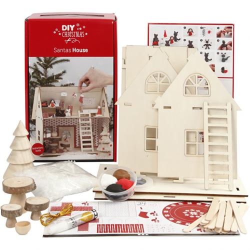 Creativ Company - CC Haus vom Weihnachtsmann Set | GoedkoopsteHobby