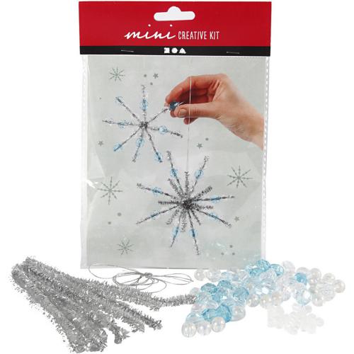 Creativ Company - CC Mini Creative Kit Metallic Sneeuwvlokken | GoedkoopsteHobby