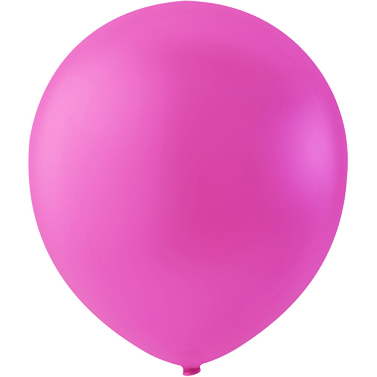 Luftballons 23 cm Dunkelrosa 10 Stück
