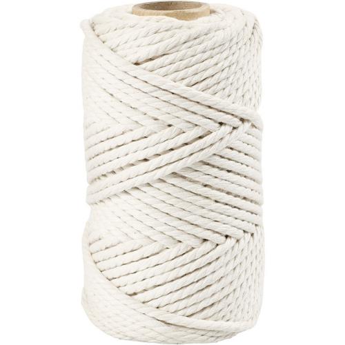 Creativ Company - CC Macramékoord 4 mm 55 m Off-White | GoedkoopsteHobby