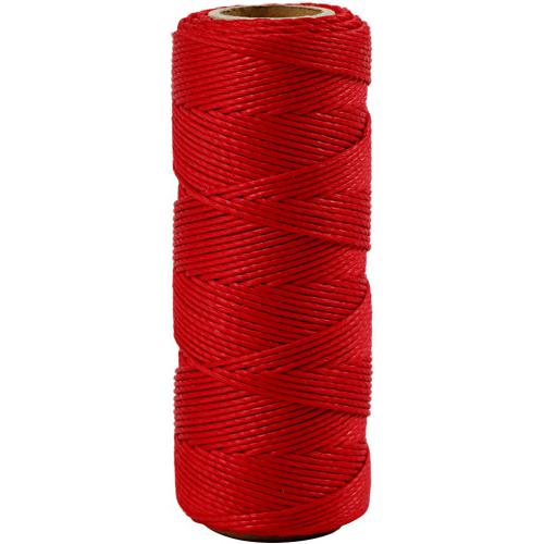 Creativ Company - CC Bamboekoord 1 mm Rood 65 m | GoedkoopsteHobby