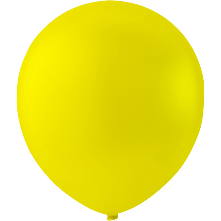 Ballons 23 cm Gelb 10 Stück