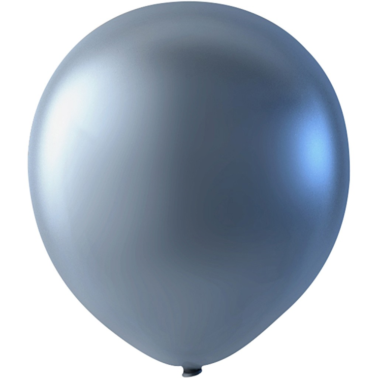 Luftballons 23 cm Silber 10 Stück