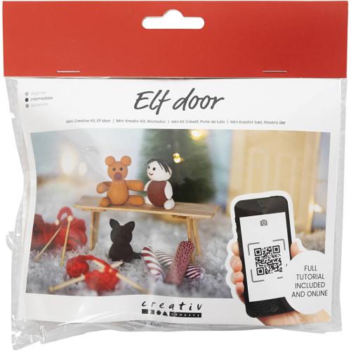 Creativ Company - CC Miniature Set Gnome Door Christmas Gifts | CheapestHobby