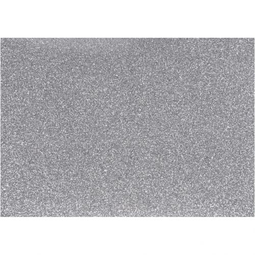 Creativ Company - CC Opstrijkfolie Zilver 14x21 cm 1 vel | GoedkoopsteHobby