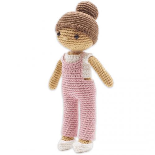 Hardicraft Haakpakket Meisje Roos 23 cm | GoedkoopsteHobby