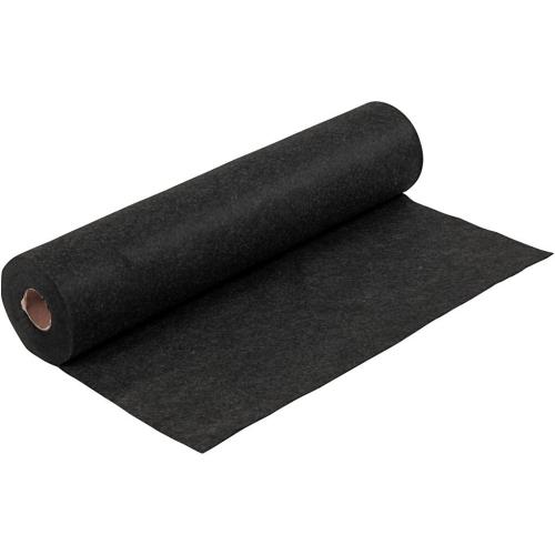Creativ Company - CC Craft Felt on Roll 5m Mélange Black | CheapestHobby