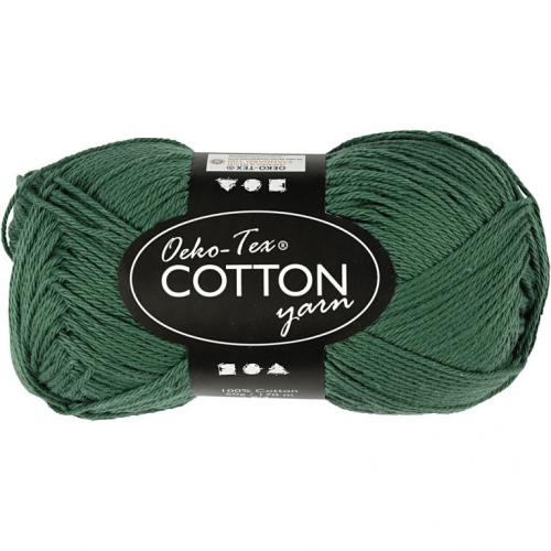 Creativ Company - CC Katoengaren 8/4 50gr Donkergroen | GoedkoopsteHobby