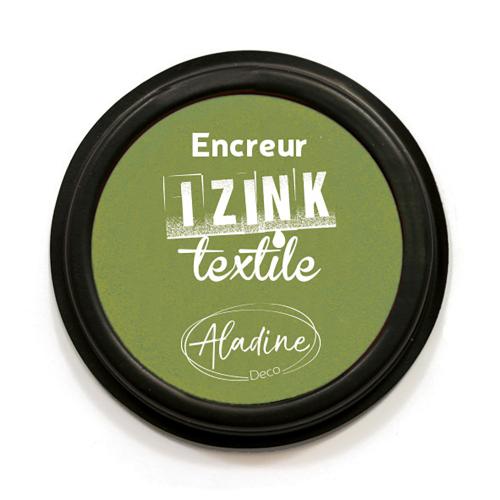 Aladine Izink Ink Pad Textile Green | GoedkoopsteHobby