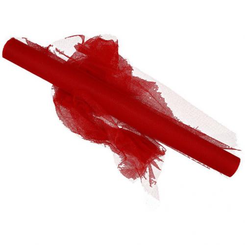 Creativ Company - CC Tulle Roll 5 m Red | CheapestHobby