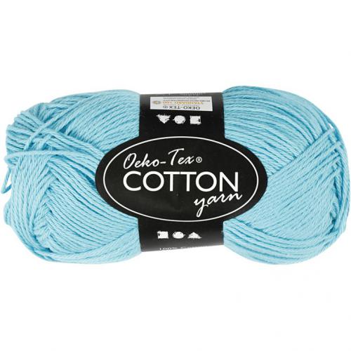 Creativ Company - CC Katoengaren 8/4 50gr Turquoise | GoedkoopsteHobby