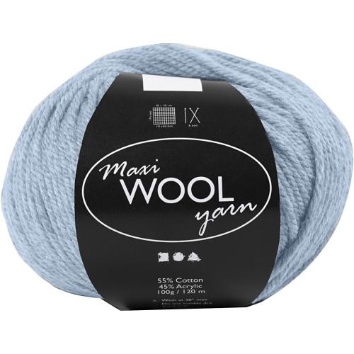Creativ Company - CC Maxi Wolgaren 100 gr Zacht Blauw | GoedkoopsteHobby