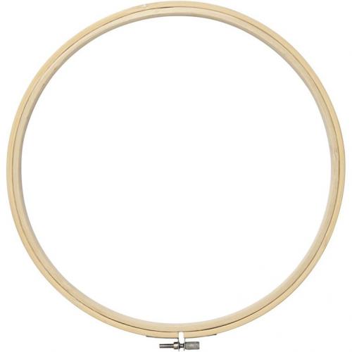 Creativ Company - CC Wooden Embroidery Hoop 25 cm | GoedkoopsteHobby