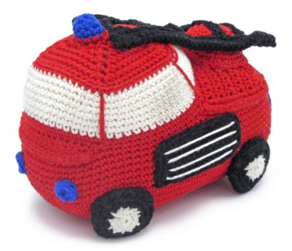 Hardicraft Haakpakket Brandweerauto 16x12 cm | GoedkoopsteHobby