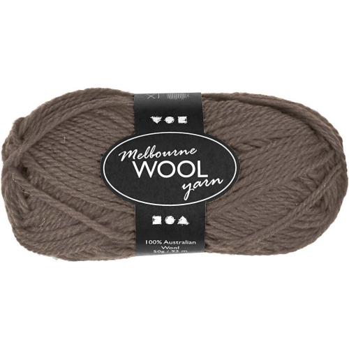 Creativ Company - CC Melbourne Wolgaren 50gr Grijs Bruin | GoedkoopsteHobby