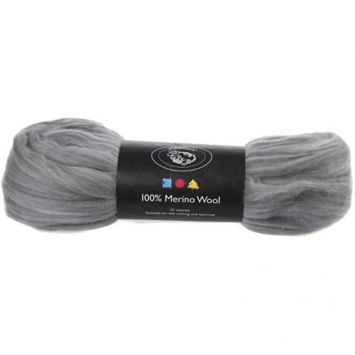 Creativ Company - CC Merino Wool 100g Grey | CheapestHobby