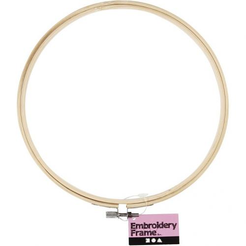 Creativ Company - CC Wooden Embroidery Hoop 20 cm | CheapestHobby
