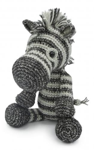 Hardicraft Crochet Kit Dirk the Zebra 25 cm | GoedkoopsteHobby
