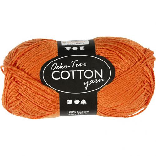 Creativ Company - CC Baumwollgarn 8/4 50g Orange | GünstigstesHobby