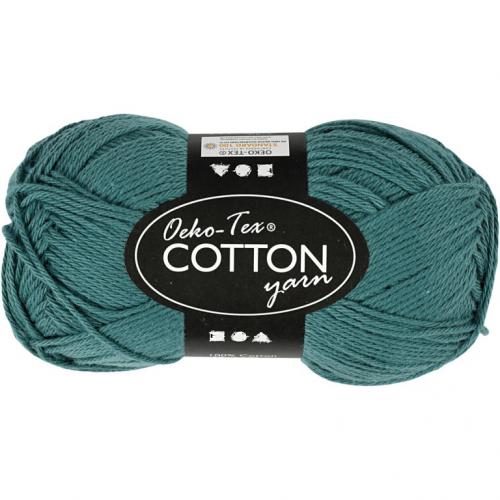 Creativ Company - CC Baumwollgarn 8/4 50g Petrol | GoedkoopsteHobby