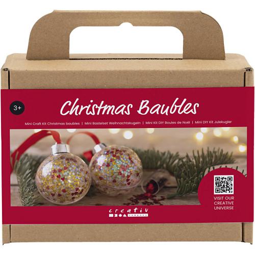 Creativ Company - CC Mini Hobbyset Weihnachtskugeln Pailletten | GoedkoopsteHobby
