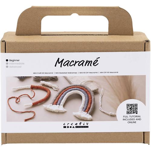 Creativ Company - CC Mini Startersset Macramé Regenboog | GoedkoopsteHobby