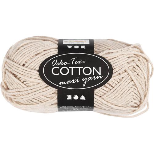 Creativ Company - CC Cotton Yarn 8/8 50 gr - Sand | CheapestHobby