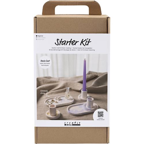 Creativ Company - CC Starter Hobbyset Hars Gieten Kandelaren en Dienbladen | GoedkoopsteHobby