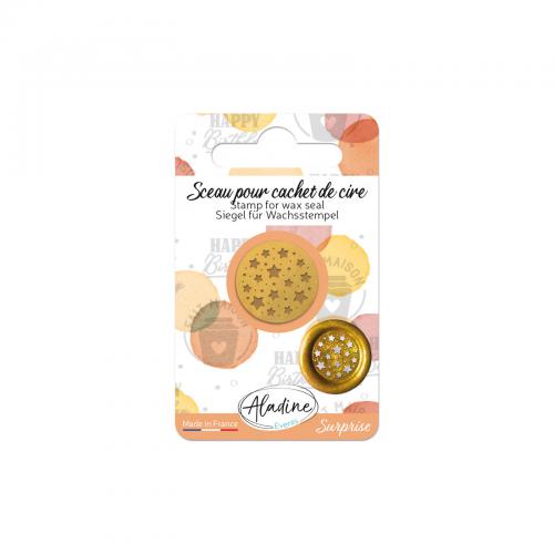 Aladine Zegel Wax Stempel All Over Sterren | GoedkoopsteHobby