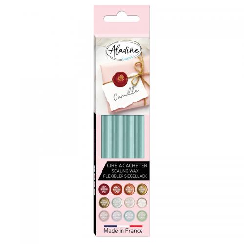 Aladine Sealing Wax Sticks Set 4 pcs Eucalyptus Green | CheapestHobby