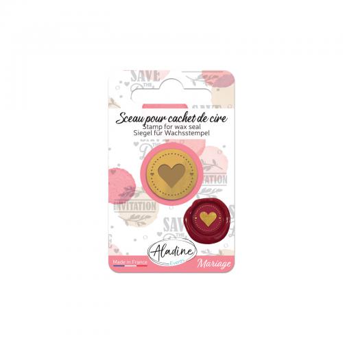 Aladine Sealing Wax Stamp Heart | CheapestHobby