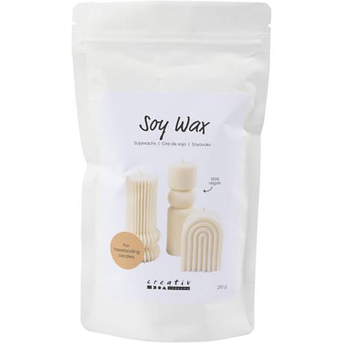 CC Sojawas voor Losstaande Kaarsen 250gr Crème | GoedkoopsteHobby