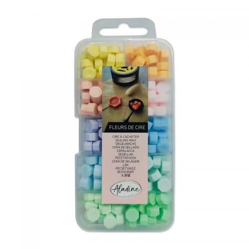 Aladine Siegellack Wachs Set 10 Farben - Pastellfarben | GoedkoopsteHobby