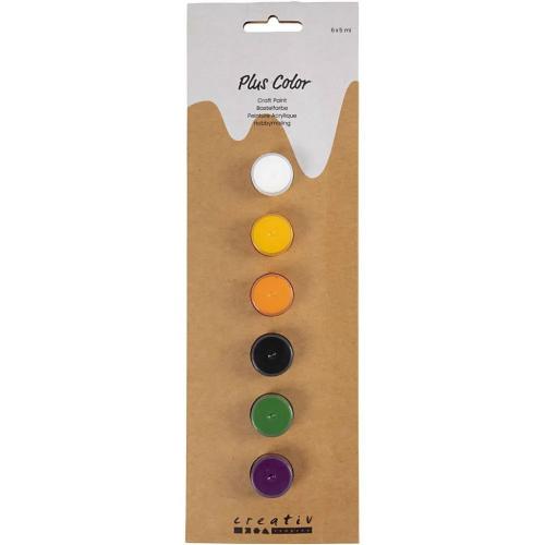 Afwerking CC Plus Acrylverf Halloween 6x5ml - Polymeerklei / Boetseerklei