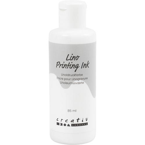 Afwerking CC Linoleum Verf wit 85ml - Polymeerklei & Boetseerklei